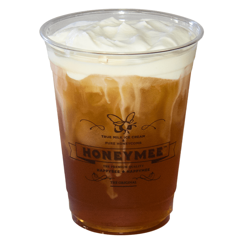 White Peach Cheese Cream Honey Tea