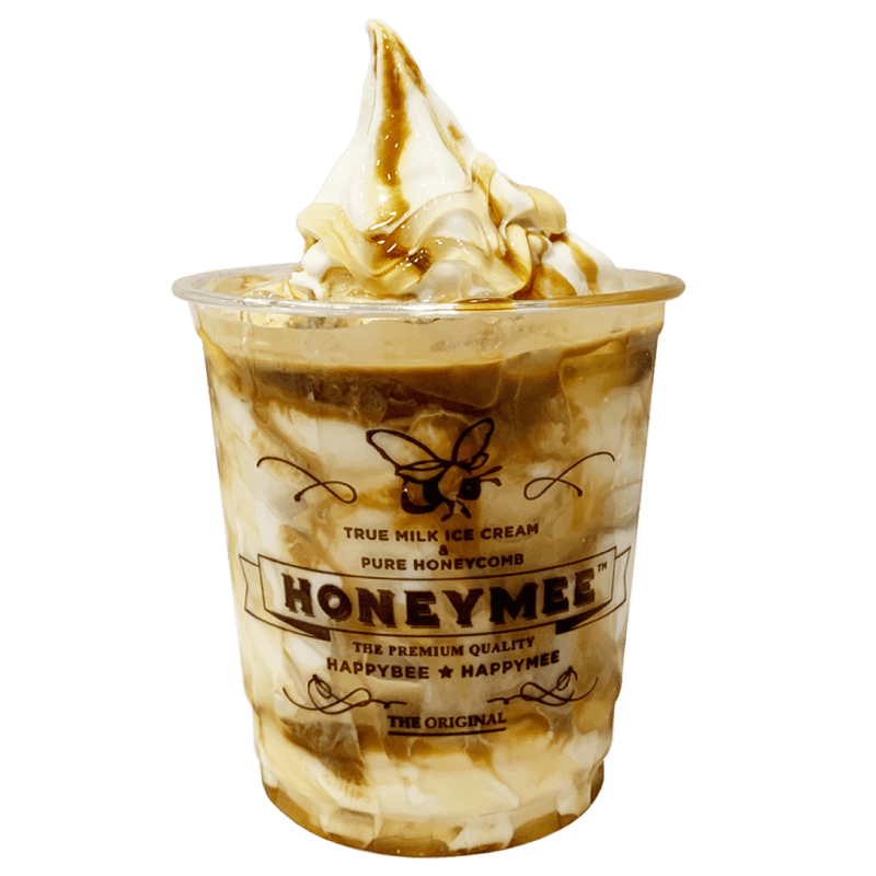 Honey Affogato — True Milk Ice Cream with raw honey and coffee